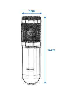 Generic BM-800 Condenser Microphone With Shock Mount BM-800 Black  - Image 4
