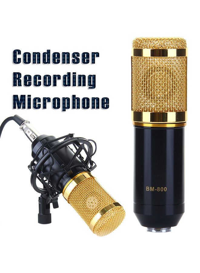 BM-800 Condenser Microphone With Shock Mount BM-800 Black  - Image 2