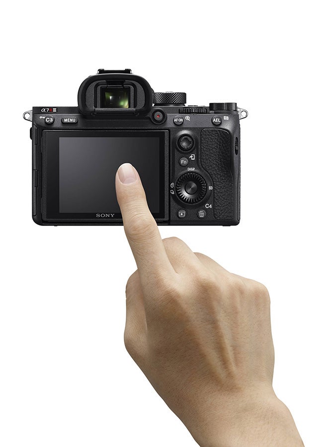 كاميرا رقمية a7R III بإطار كامل ودقة 42.4 ميجا بكسل (الهيكل فقط)