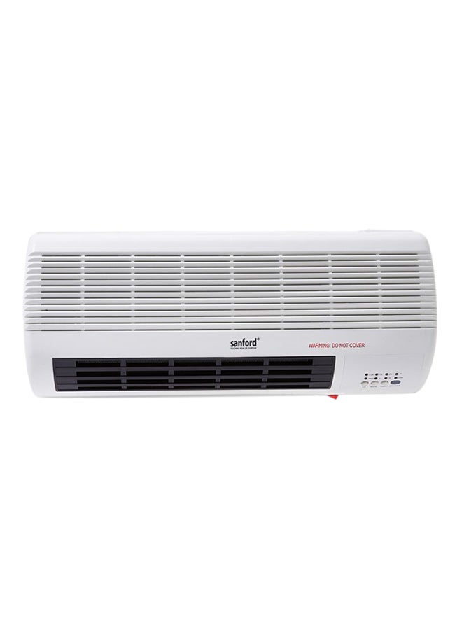 سانفورد مدفأة غرفة تركب على الجدار بقدرة 2000 وات SF1228WH BS أبيض  - Image 1