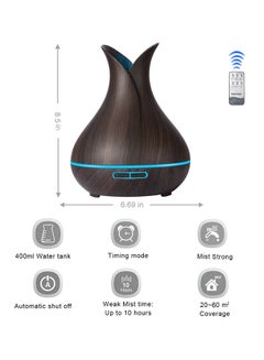 كول بيبي مرطب هواء يعمل بالموجات فوق الصوتية مزود بعدد 7 إضاءات LED ذات متغيرة الألوان  - Image 4
