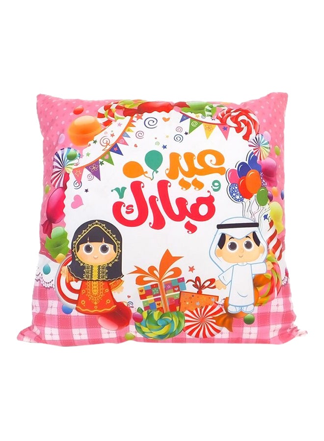 Decorative Cushion Cartoon Arabic Pattern Soft Pillow 