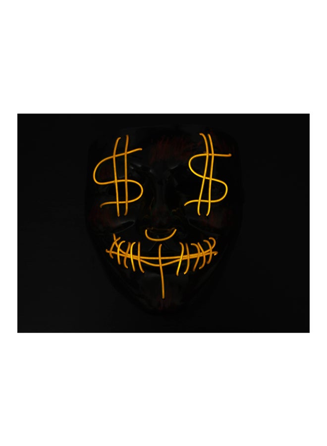 LED Light Up Funny Party Mask  - Image 2