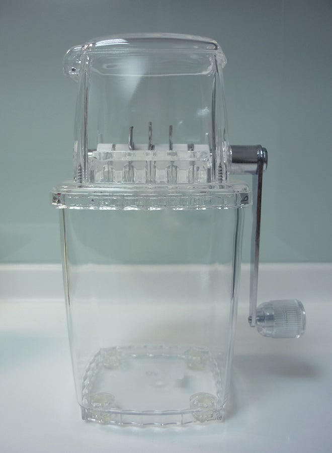 Generic - Portable Hand Crank Ice Crusher Clear - Image 1