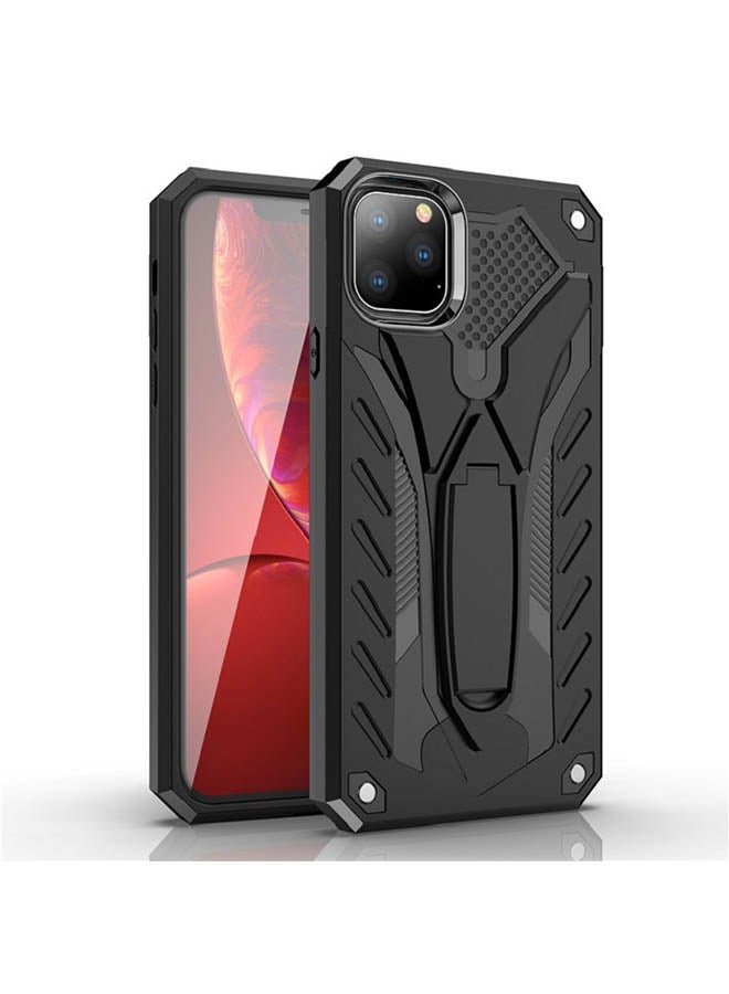 أولي ون غطاء حماية واقٍ مع مسند لهاتف أبل آيفون 11 برو ماكس أسود - Image 2