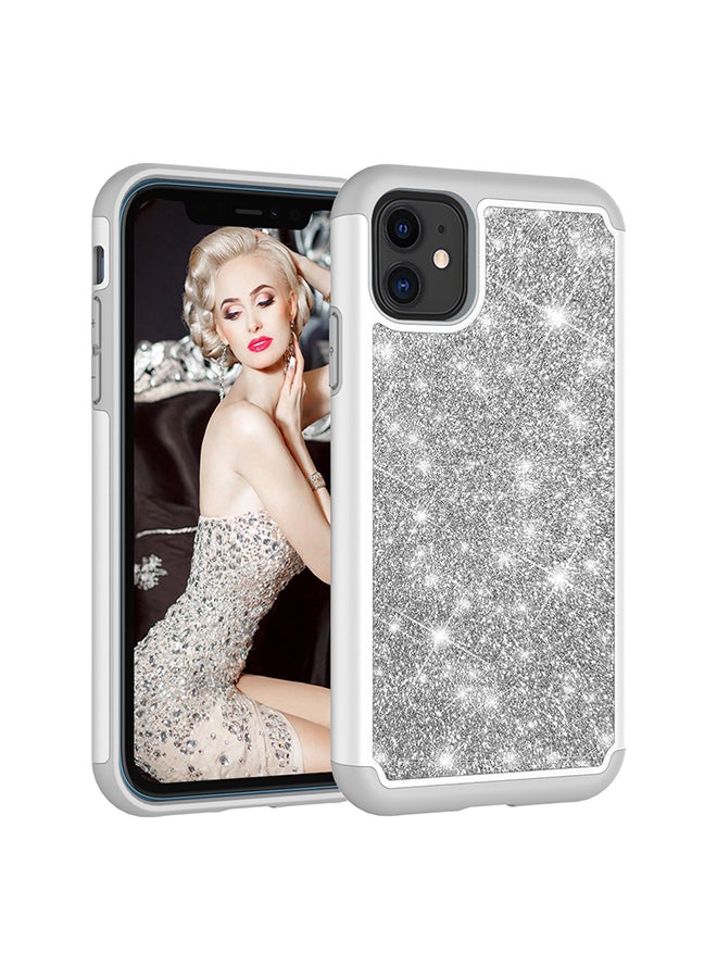 أولي ون غطاء حماية واق لهاتف أبل آيفون 11 فضي - Image 1