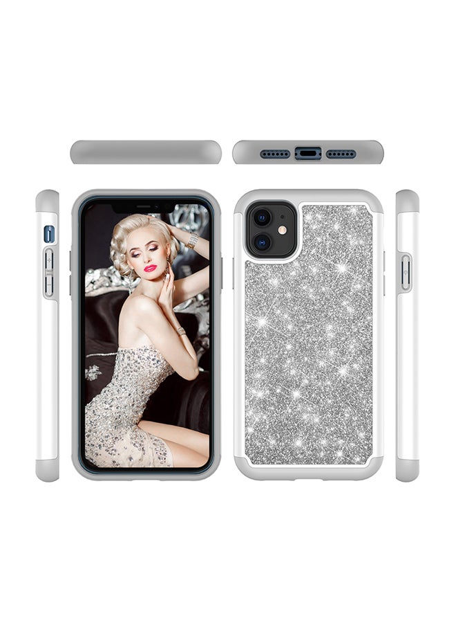 أولي ون غطاء حماية واق لهاتف أبل آيفون 11 فضي - Image 2