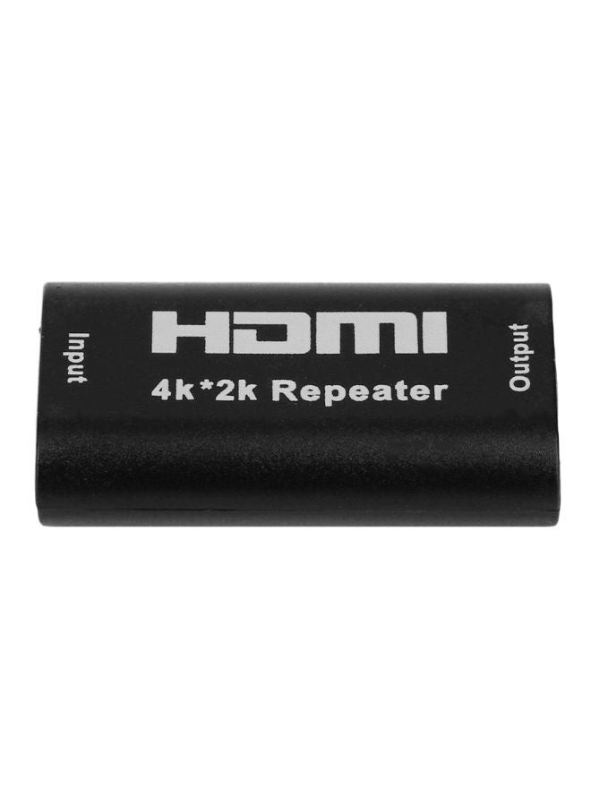 Generic 4K HDMI Repeater Extender Black/White  - Image 1