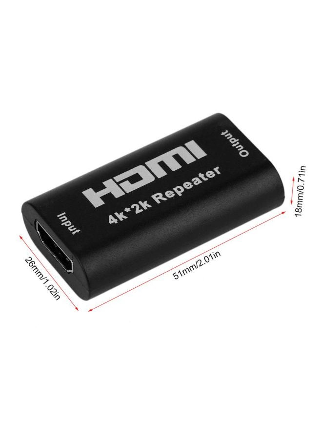 Generic 4K HDMI Repeater Extender Black/White  - Image 3