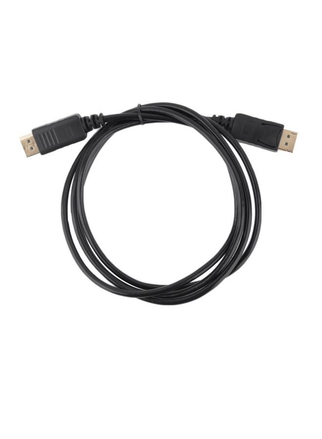 DisplayPort to DisplayPort Cable Adapter Black - Image 4