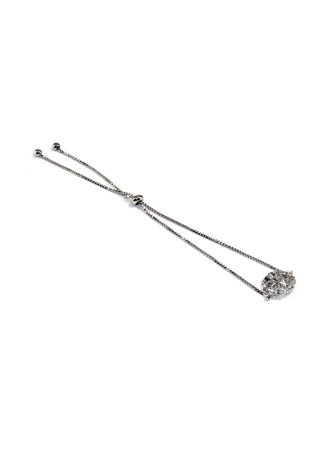 Floral Wheel Ajustable Necklace