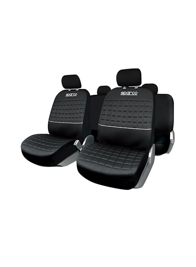 Sparco 2-Piece Universal Seat Cover Set - Image 1