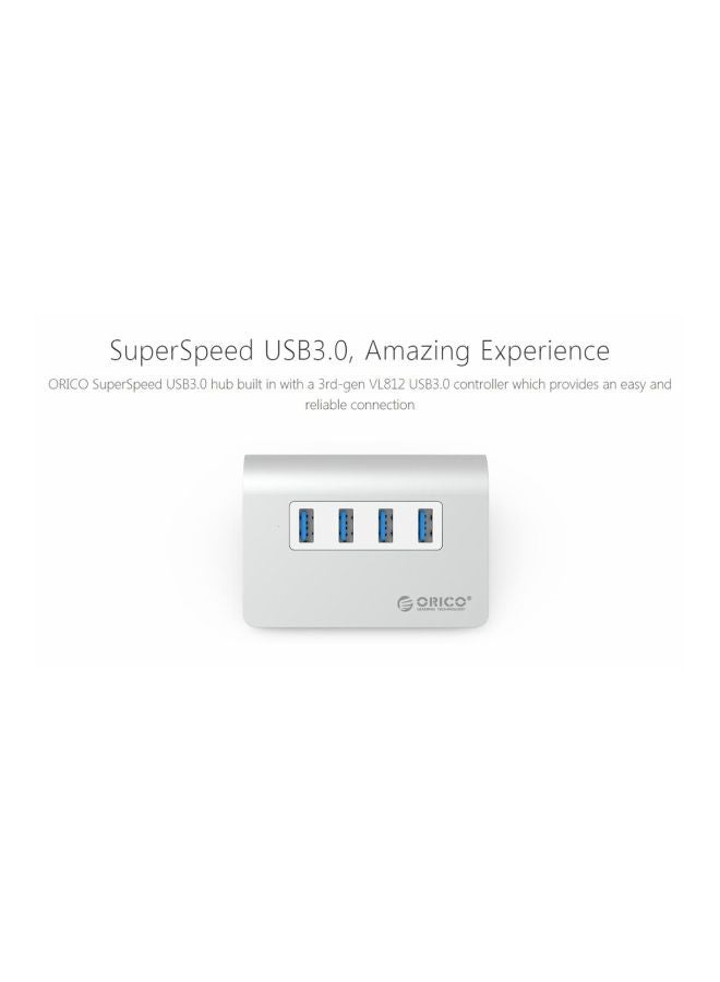 Orico 4-Port USB 3.0 Hub White - Image 4