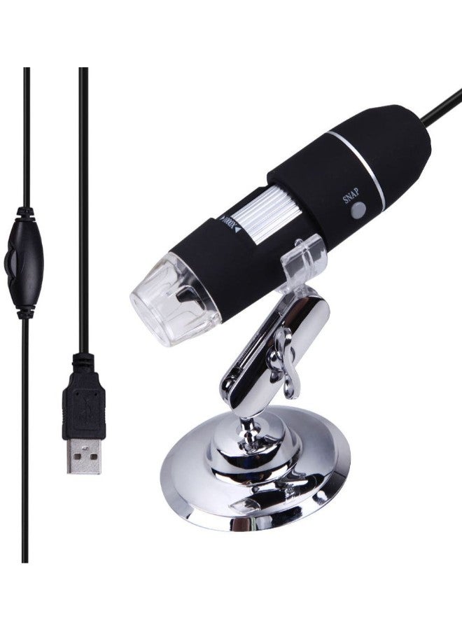 ميكروسكوب رقمي بمنفذ USB مع حامل للمكبر - v1569394470/N22913405A_1