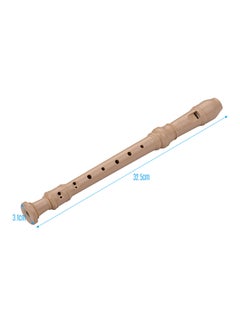 QI MEI Fingering 8 Holes Baroque Style Soprano Descant Recorder Flute With Cleaning Stick  - Image 1