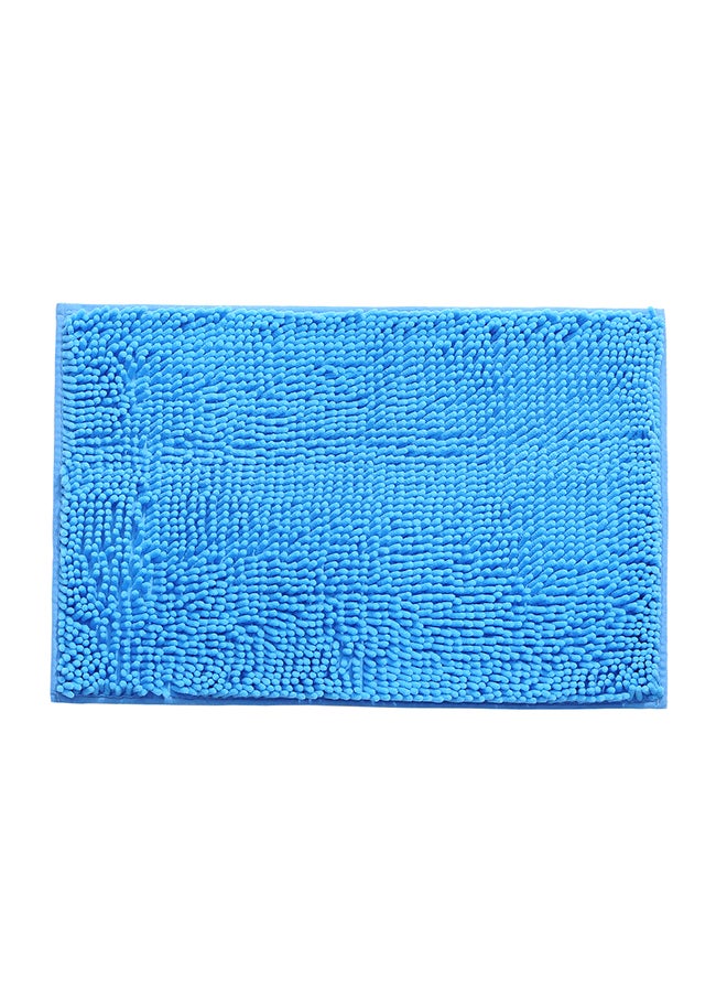 Microfiber Bath Rug Blue 20x32cm - Image 1