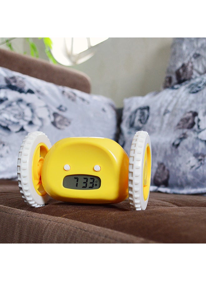 منبه رقمي بإضاءة LED أصفر - Image 3