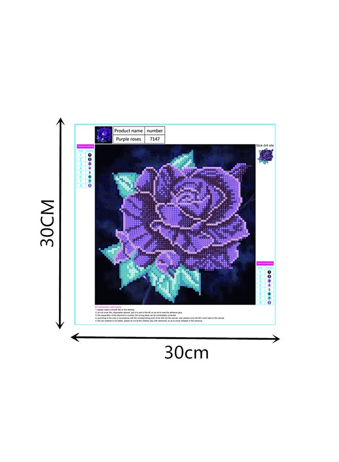 DIY 5D Diamond Painting Kit Multicolour 30x30centimeter - Image 3