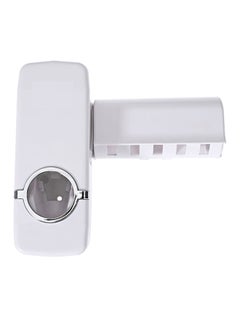 Generic Automatic Toothpaste Dispenser And Toothbrush Holder White 155x60x60cm  - Image 2