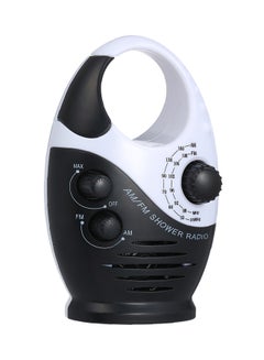 Generic Waterproof Shower Radio V6490 Black/White  - Image 1
