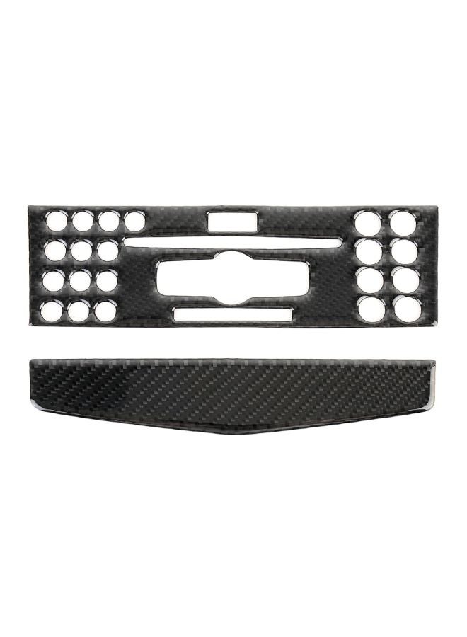 Generic 2-Piece Car Audio System Sticker Set For Mercedes-Benz W204  - Image 1