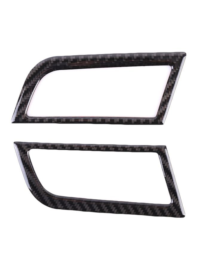 2-Piece Decorative Car Instrument Console Side Vent Sticker For Ford Mustang - Image 1