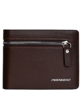 Stylish Multi-Card Bi-Fold Business Wallet Brown - v1569400232/N30133106A_1