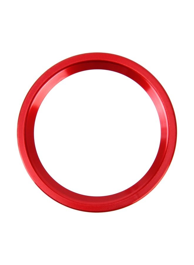 Generic Car Engine Start Key Push Button Ring Trim For Audi  - Image 1