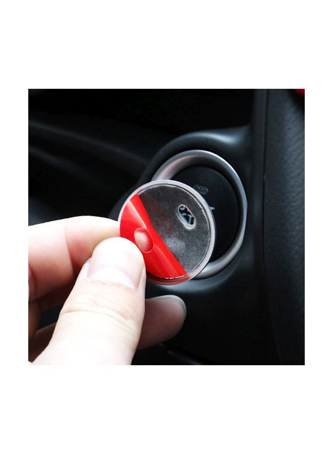 Generic 3D Engine Start Stop Push Button Sticker For Mazda  - Image 5