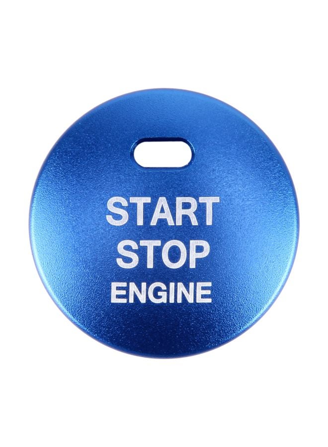 Generic 3D Engine Start Stop Push Button Sticker For Mazda  - Image 1