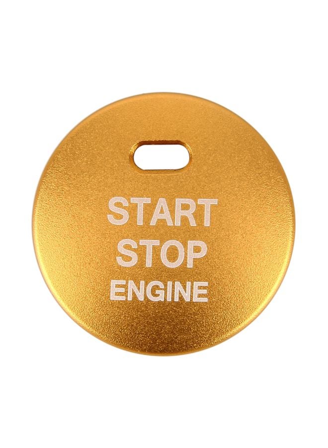 Generic 3D Engine Start Stop Push Button Sticker For Mazda  - Image 1