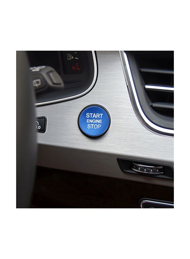 Generic Engine Start Stop Push Button Sticker For Audi  - Image 4