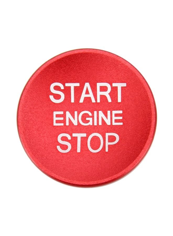 Generic Engine Start Stop Push Button Sticker For Audi  - Image 1
