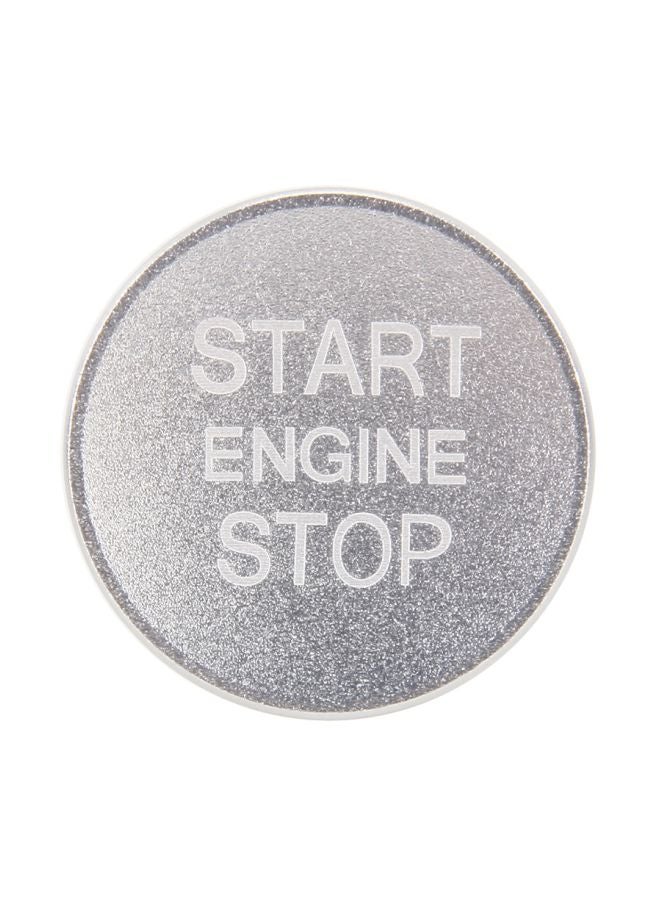 Generic Engine Push Button Sticker For Audi  - Image 1