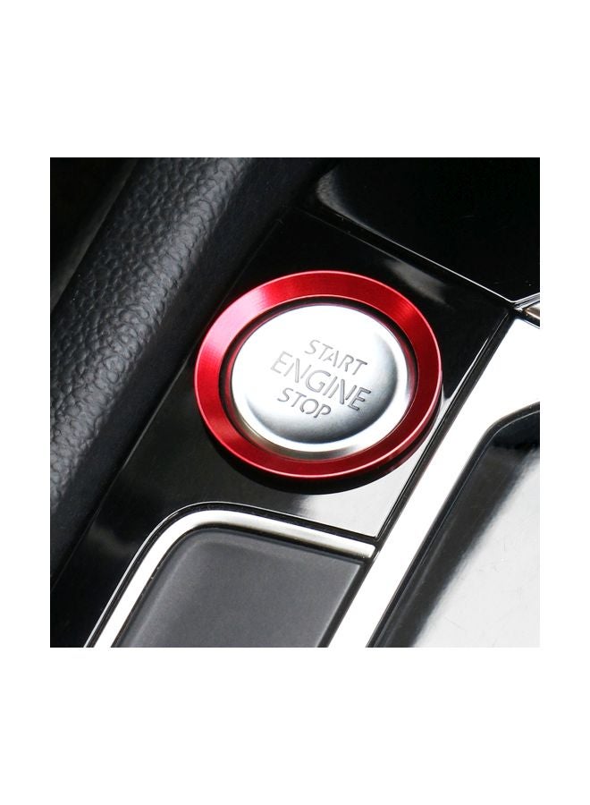Generic Aluminum Alloy Car Engine Start Key Sticker For Volkswagen  - Image 3