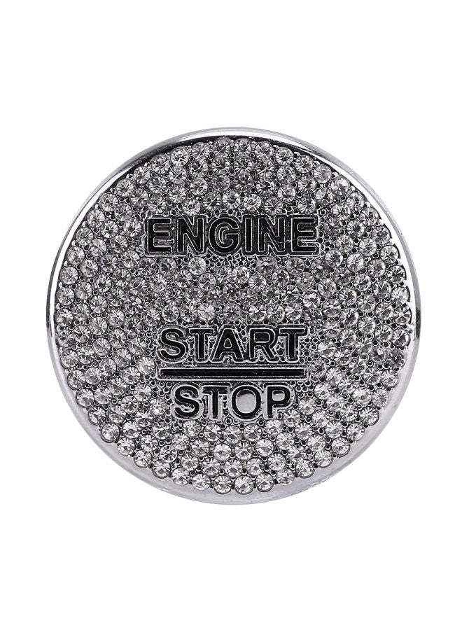 Car Engine Start Key Button Sticker For Mercedes-Benz - Image 1