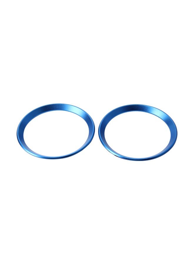 Generic Pack Of 2 Hood Emblem Ring Sticker For BMW 5 Series  - Image 5