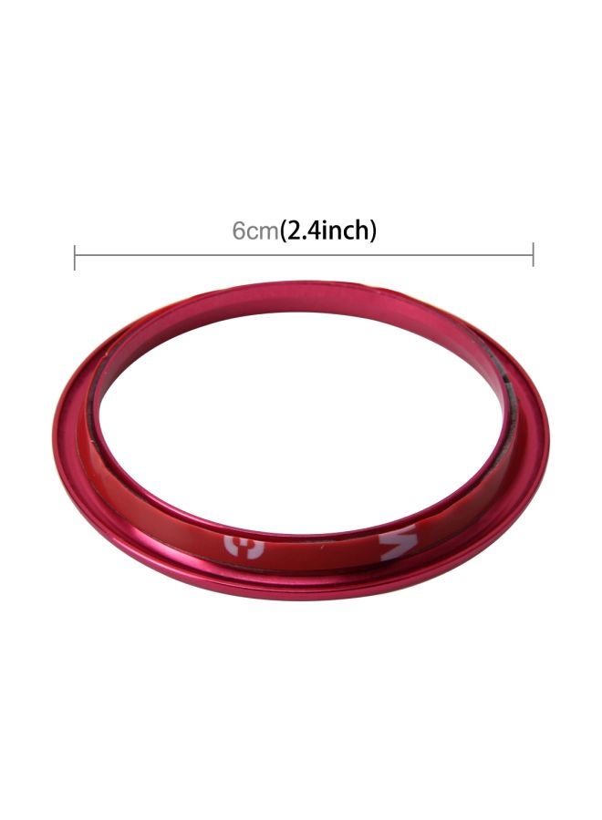 Pack Of 4 Car Dashboard Decorative Ring Sticker For Audi A3 - Image 2