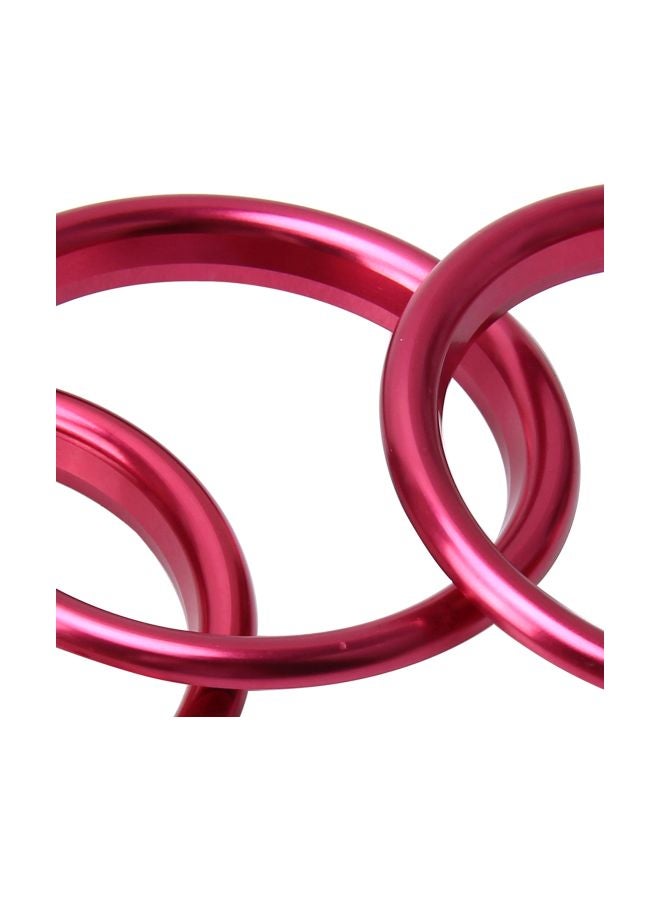 Pack Of 4 Car Dashboard Decorative Ring Sticker For Audi A3 - Image 3