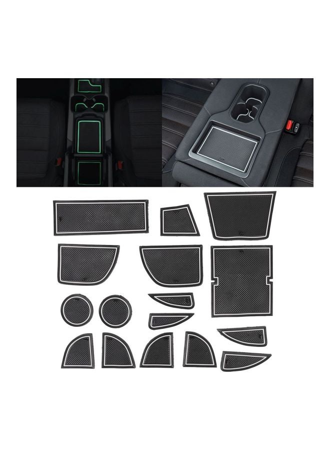 Car Water Cup Mat With Luminous Interior Door Pad For Mazda CX-5 (2013-2014) - Image 2