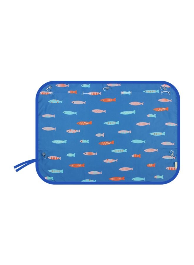 Generic Small Fish Printed Window Sun Shade Cover  - Image 1