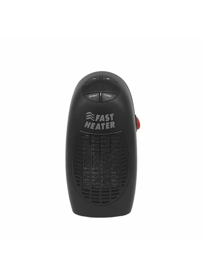Generic - Portable Mini Room Heater 400W ZM1050900 Black - Image 1