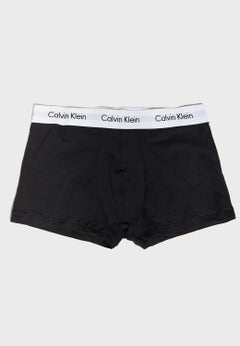 CALVIN KLEIN 3-Piece Logo Print Low Waist Trunks Set Multicolour  - Image 3