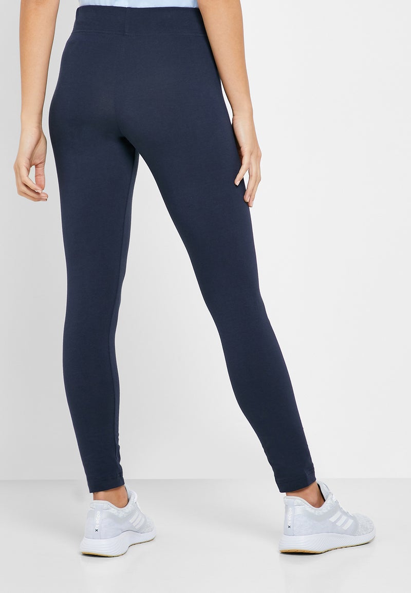 Adidas Essential Linear Tights Legend Ink/White - Image 2
