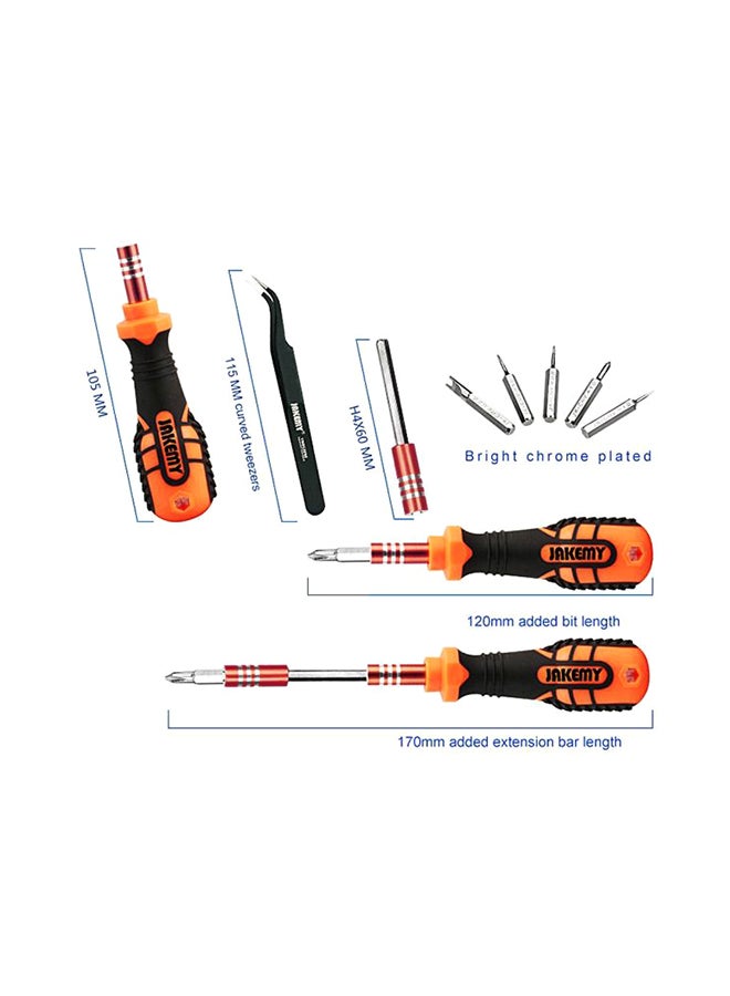 JAKEMY Screwdriver Disassemble Repair Tool Multicolour 300grams - Image 3