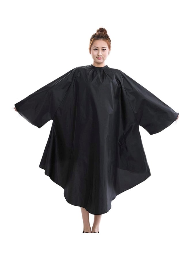 Hair Cuting Cape Black - Image 2