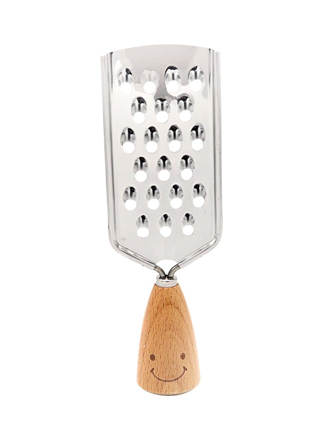 Cc Wooden Handle Grater Beige/Silver 0.5kg  - Image 1