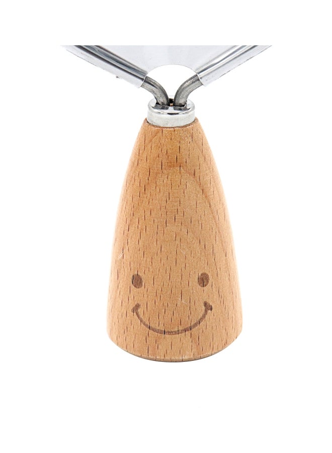 Cc Wooden Handle Grater Beige/Silver 0.5kg  - Image 4