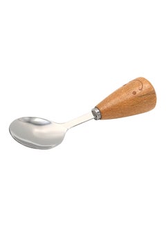 Cc Spoon With Wooden Handle Beige/Silver 0.5kg  - Image 3