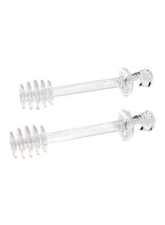 Cc 2-Piece Crystal Honey Dipper Stick Clear  - Image 1